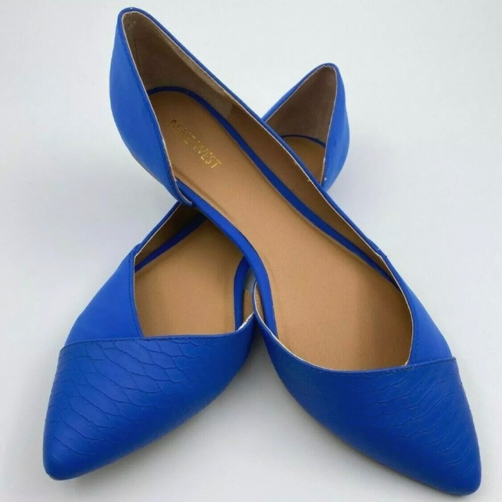 Nine West Flats  Slip-On Suede and Leather